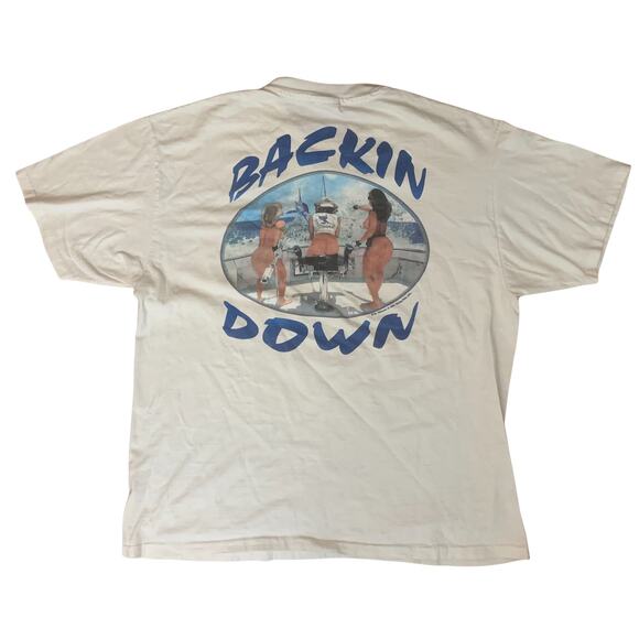 Vintage Backin Down tee xl - Picture 2 of 4